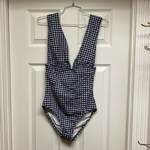 🌿NEW🌿 J. Crew Ruched One Piece Swimsuit (long torso) never worn!!